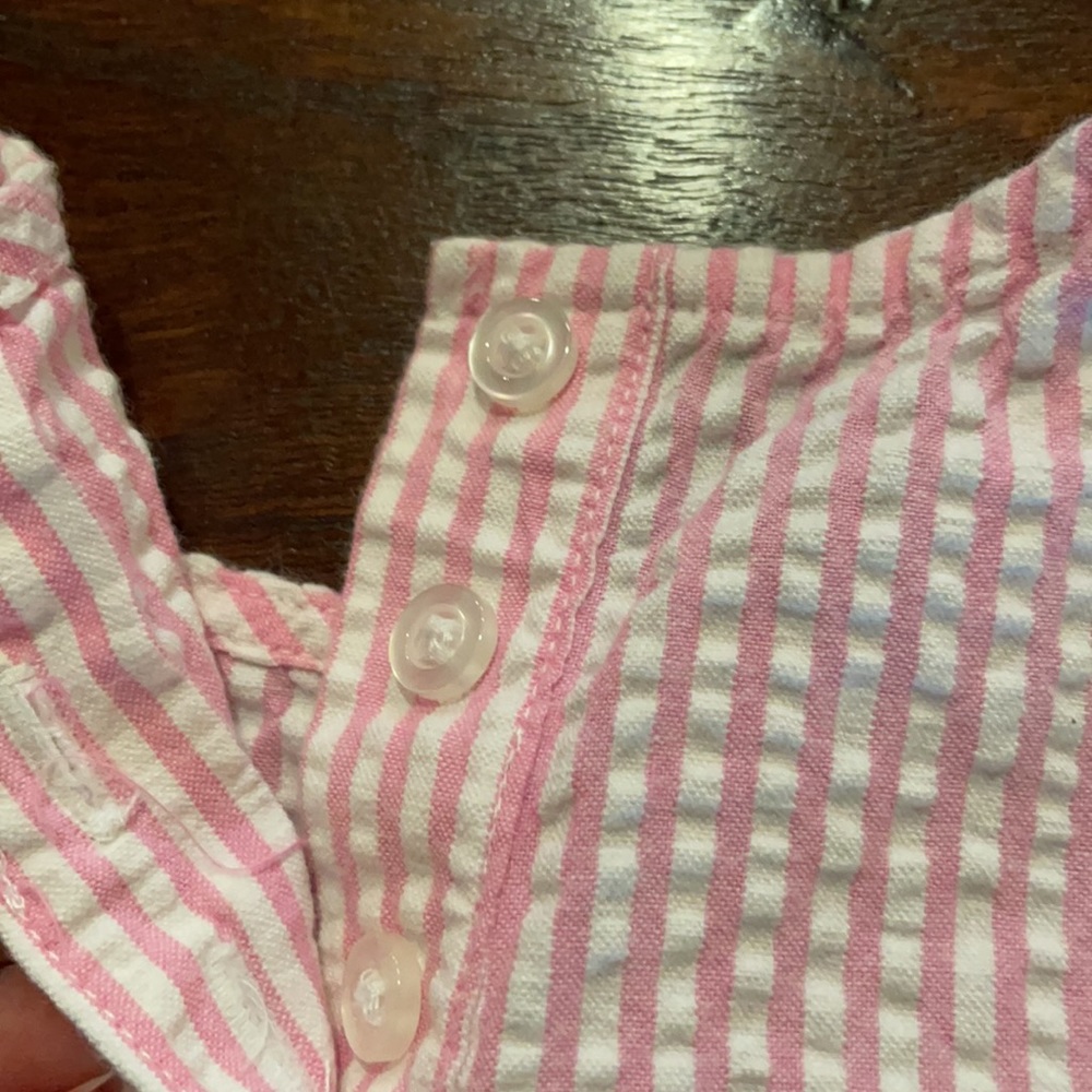 Strawberry Seersucker Dress - Picture 5 of 5